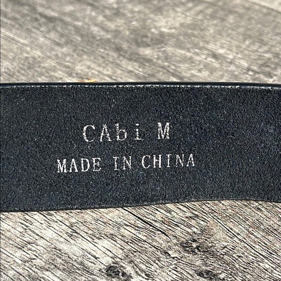 CAbi Black and Gold Baroque Belt - Picture 8 of 10